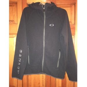 Men’s Oakley Fleece Zip Up Sweater